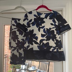 Draper James Navy Magnolia Set